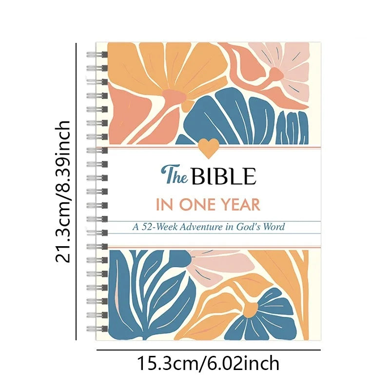 The Bible in A Year Spiral 52 Week Study Guide