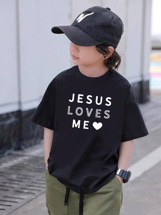 Jesus Loves Me – Simple Kids Tee