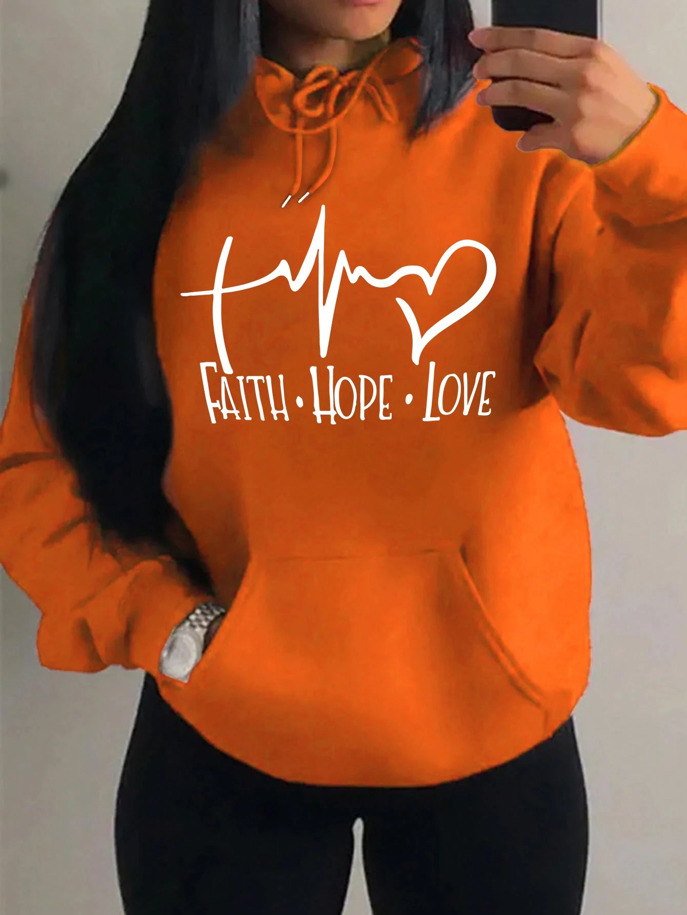Faith Hope Love Hoodie – Women’s Pullover