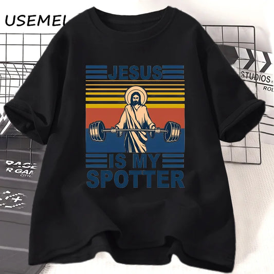 Jesus Is My Spotter Tee