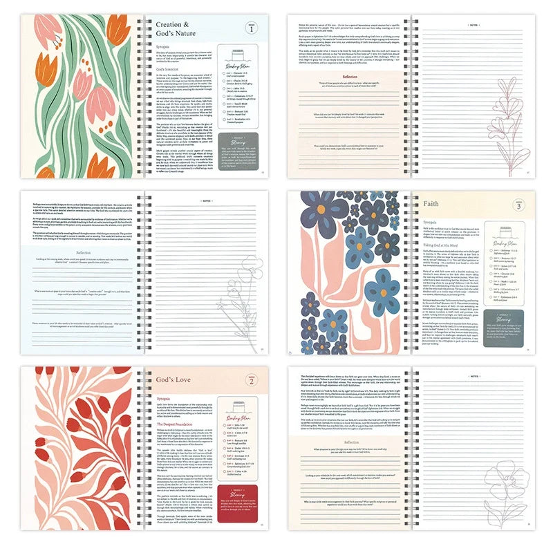 The Bible in A Year Spiral 52 Week Study Guide