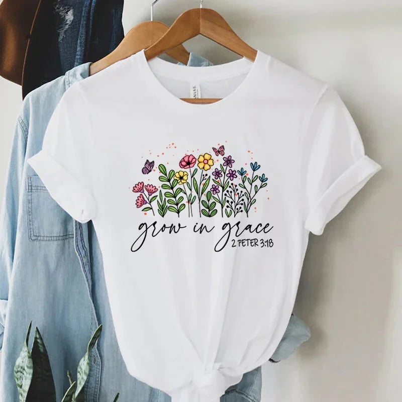Grow in Grace 2 Peter 3:18 Tee
