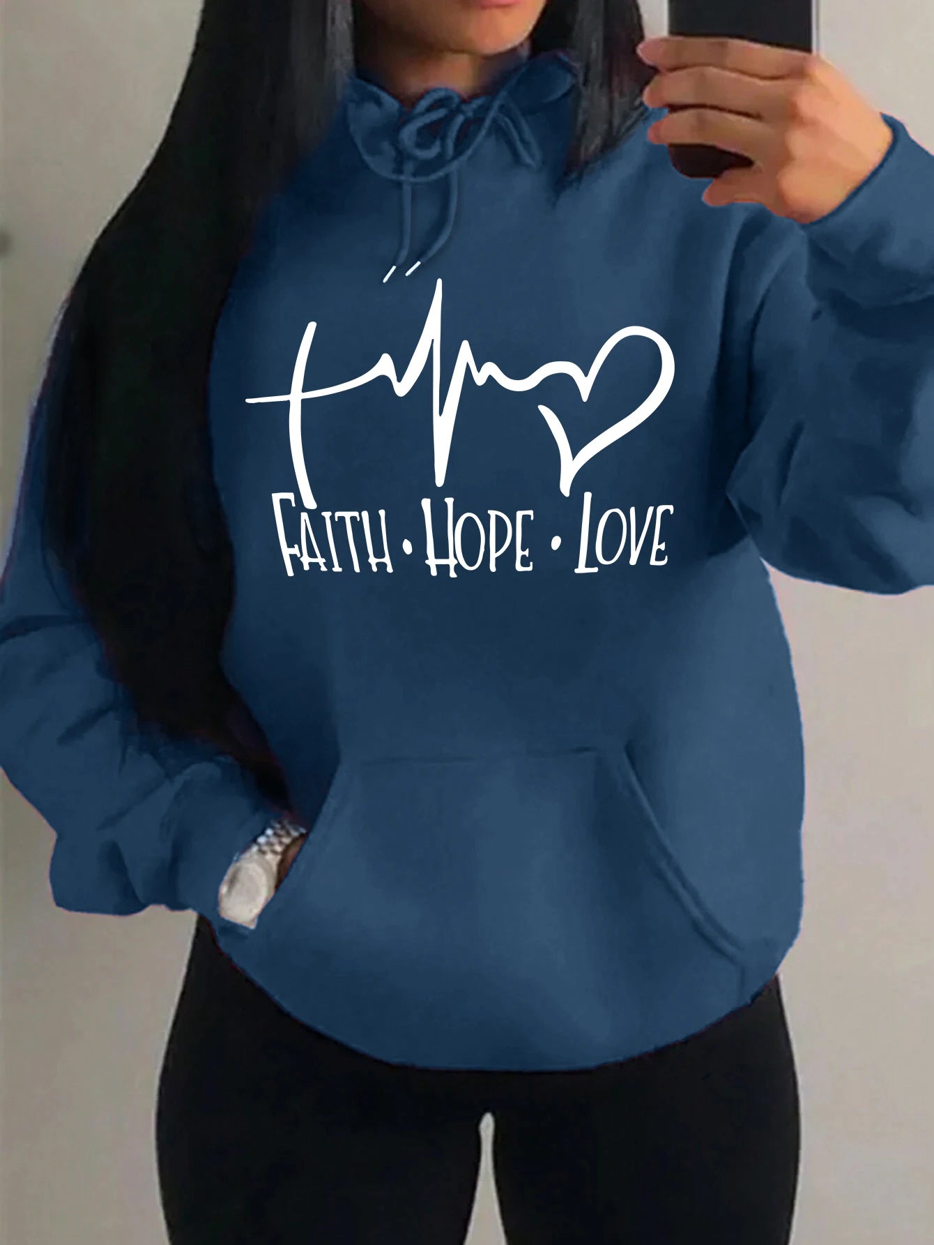 Faith Hope Love Hoodie – Women’s Pullover