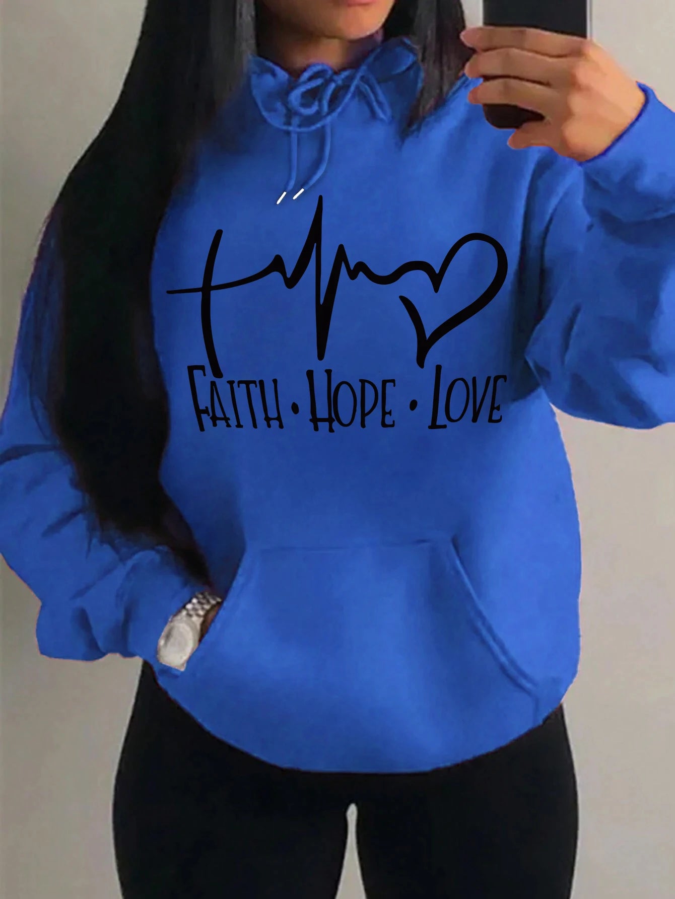 Faith Hope Love Hoodie – Women’s Pullover