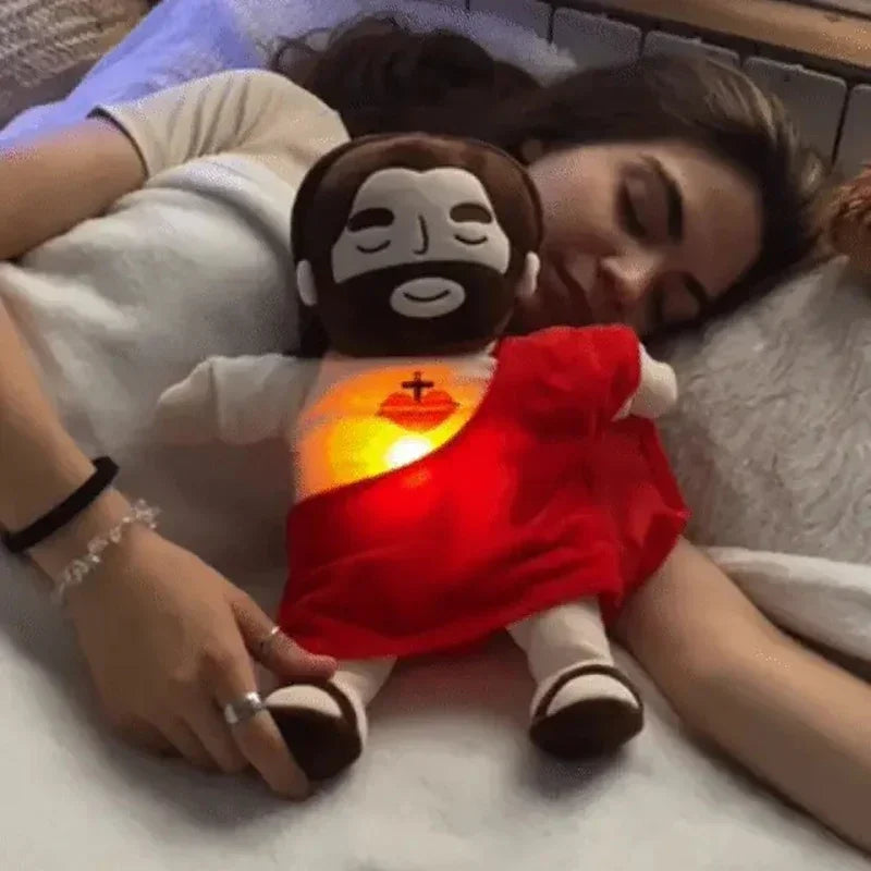 Light up Jesus Plush