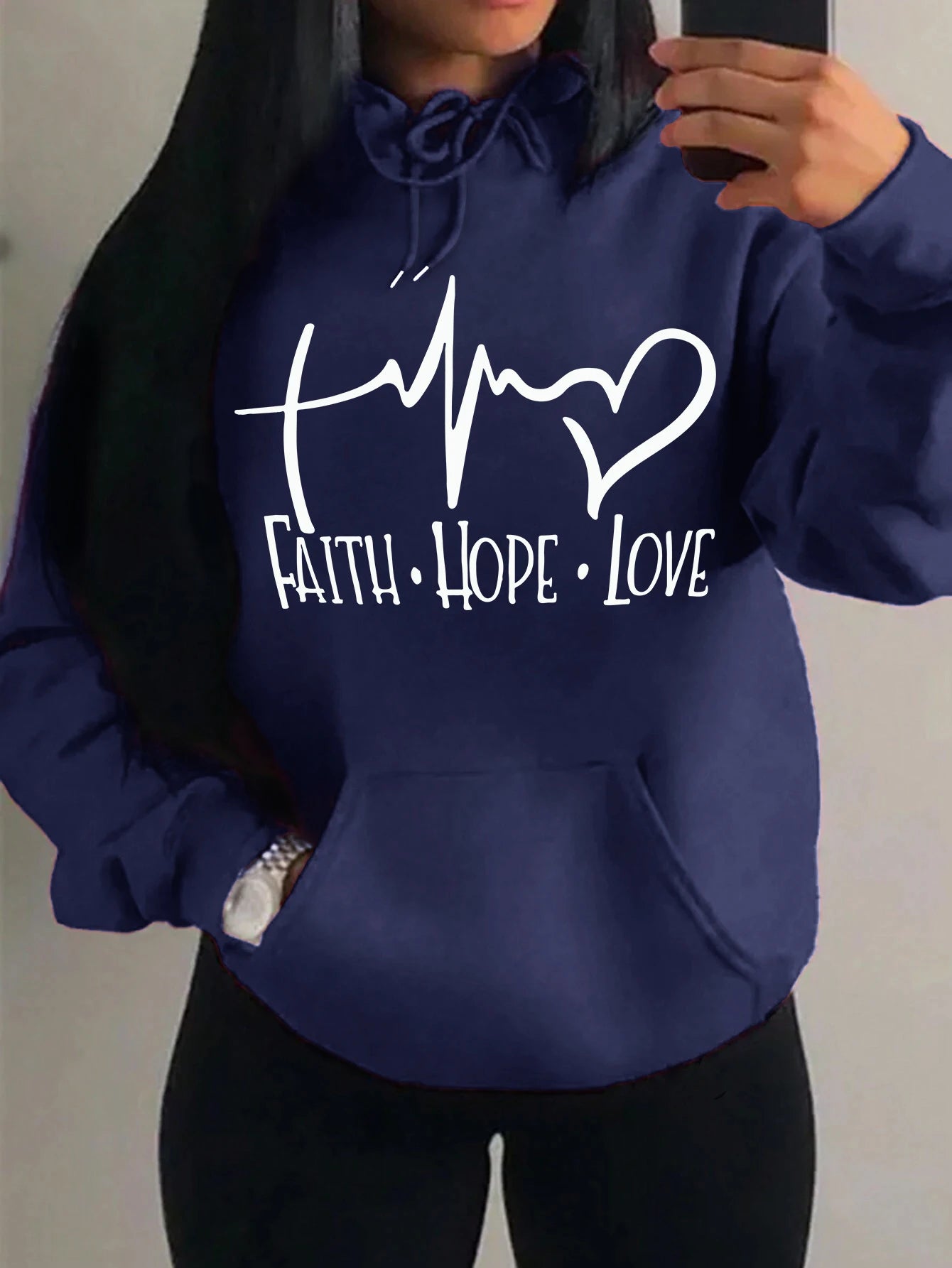 Faith Hope Love Hoodie – Women’s Pullover