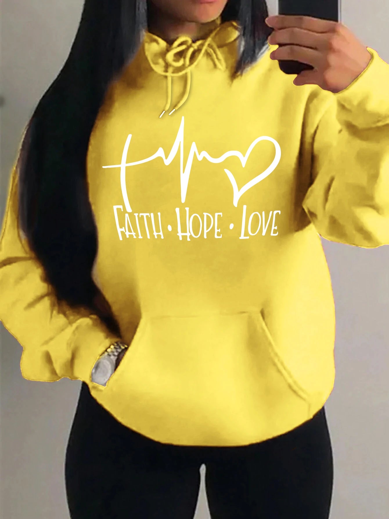 Faith Hope Love Hoodie – Women’s Pullover