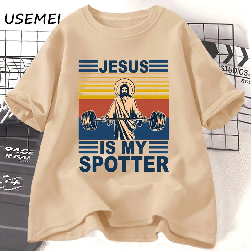 Jesus Is My Spotter Tee