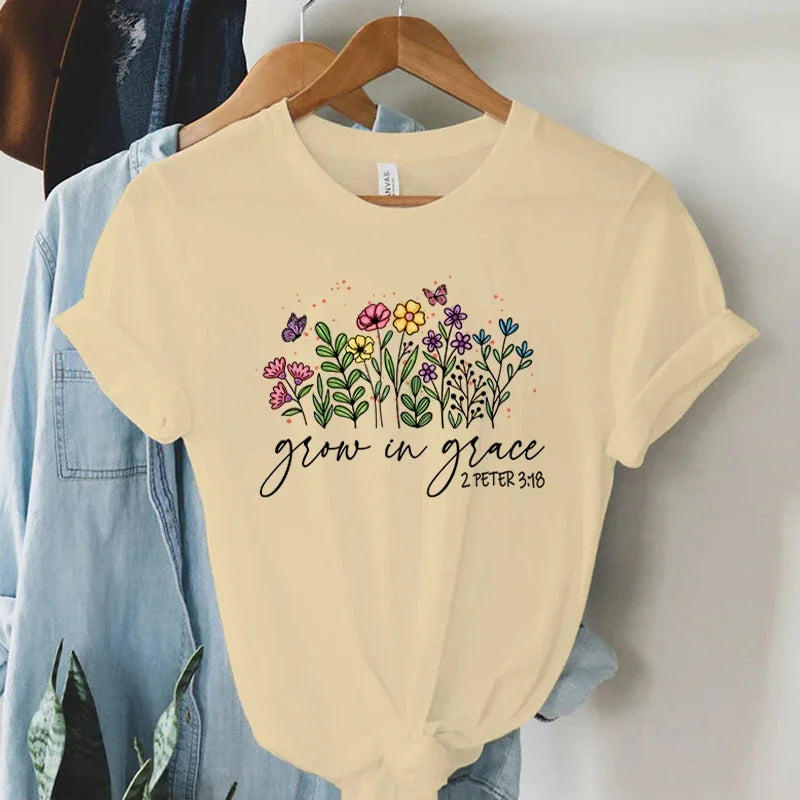 Grow in Grace 2 Peter 3:18 Tee